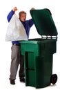 Dumping Trash Royalty Free Stock Photo