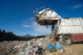 Dumping truck Royalty Free Stock Photo