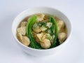 Dumpling noodle soup Royalty Free Stock Photo