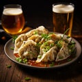 Pop-culture-inspired Pork Dumplings With English Ipa