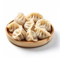 Delicious Dumplings On High Quality White Background