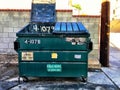 Dumpster Royalty Free Stock Photo