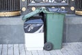 Dumpsters(recycling containers ) Royalty Free Stock Photo