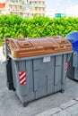 Dumpsters. Royalty Free Stock Photo
