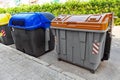 Dumpsters. Royalty Free Stock Photo