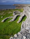 Dun Dubchatair fort, Inishmore Royalty Free Stock Photo