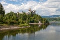 Dunajec Castle in Niedzica Royalty Free Stock Photo