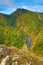 Dunajec River Gorge Pieniny Mountains Carpathians Royalty Free Stock Photo