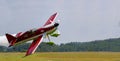 Airobatic flight  Dunakeszi Hungary Royalty Free Stock Photo