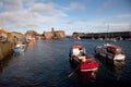 Dunbar harbour Royalty Free Stock Photo