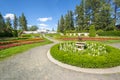 The Duncan Botanical Gardens at Manito Park, in Spokane, Washington, USA Royalty Free Stock Photo