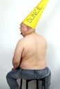 Dunce cap Royalty Free Stock Photo