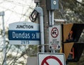 Dundas Street West Street Sign In The Junction Neighborhood