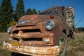 Vintage, rusted and Very Distressed, Abandoned Chevrolet Truck
