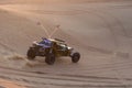 Dune buggy in the sands- Royalty Free Stock Photo