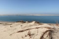 Dune du Pilat in arcachon pyla city the biggest sand dune in Europe France Royalty Free Stock Photo