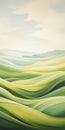 Spectacular Dune Landscape Painting Inspired By British Topographical Art