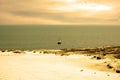 Dune landscape and Kursiu Sea Royalty Free Stock Photo