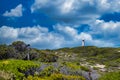 Dune landscape with lighthouse in Western Australia