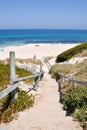 Dune Path to Cottesloe Beach Royalty Free Stock Photo