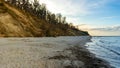 Dune Rocks on the Baltic Sea Usedom Royalty Free Stock Photo