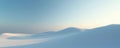 Dune s gentle curves stretch towards the vast empty sky serene simplicity minimalist horizon empty space