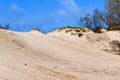 Dune, sandy, Kaliningrad, Russia, spit, hill, hill, high Royalty Free Stock Photo