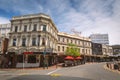 Central streets architecture of Dunedin city