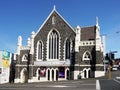 Dunedin, New Zealand, Fortune Theatre, Church Royalty Free Stock Photo