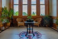 DUNEDIN, NEW ZEALAND, JANUARY 31, 2020: Interior of Larnach castle in Dunedin, New Zealand