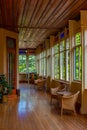 DUNEDIN, NEW ZEALAND, JANUARY 31, 2020: Interior of Larnach castle in Dunedin, New Zealand