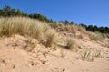 Dunes Baltic Sea coast Royalty Free Stock Photo