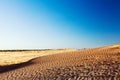 Dunes and barkhans Sahara desert largest hot desert north African continent of Tunis