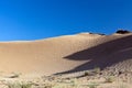 Dunes and barkhans Sahara desert largest hot desert north African continent of Tunis