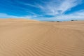 Dunes of the Cabo Polonia National Park in the Department of Rocha in Uruguay Royalty Free Stock Photo