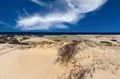 Dunes at the Cape Cod National Seashore with Ocean