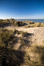 Dunes At The Coast Royalty Free Stock Photo