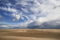 Dunes of El Fangar Royalty Free Stock Photo