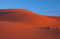 The dunes of Erg Chebbi desert