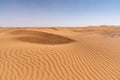 In the Sahara Desert in Morocco.