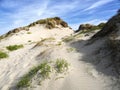 Dunes of Fort Mahon in France.