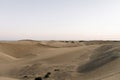 Dunes full of tourists on the Maspalomas beach in Gran Canaria Royalty Free Stock Photo