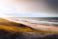 Dunes at Hvide Sande beach Royalty Free Stock Photo