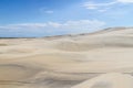 Dunes in the Lagoa do Peixe lake