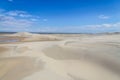 Dunes in the Lagoa do Peixe lake