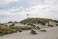 The dunes landscape in Haamstede, Zeeland, the Netherlands Royalty Free Stock Photo