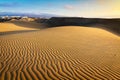 Dunes in Maspalomas Royalty Free Stock Photo