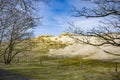 Dunes in Netherlands. Beautiful spring landscape Royalty Free Stock Photo