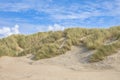 Dunes by the ocean Royalty Free Stock Photo