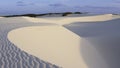 Dunes in the P. Nac. of Len is Maranhenses, Brazil Royalty Free Stock Photo